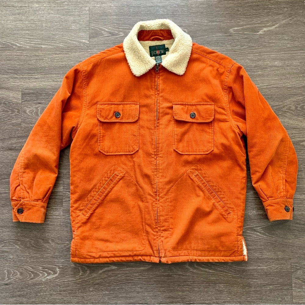 Vintage J. Crew Sherpa Jacket